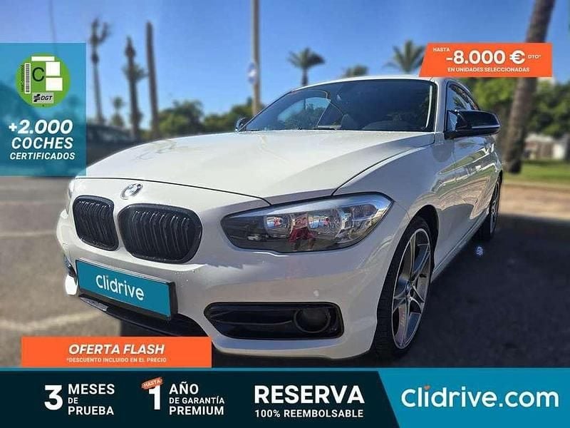 Blanco Usado 2016 BMW 116 Utilitario | 10.890 € (Precio justo) - Imagen 1/3