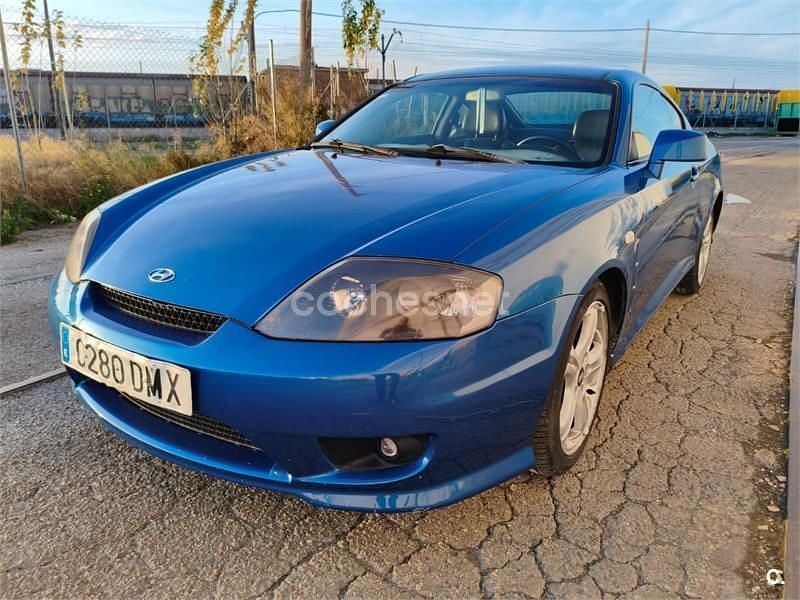 Azul Usado 2005 Hyundai Coupé Coupe | 5300 € (Un poco caro) - Imagen 1/4
