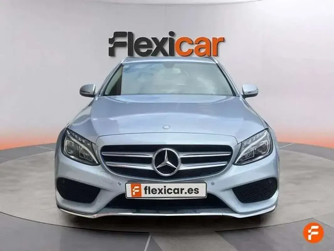 Usado Mercedes C220 AMG 170 CV (125 kW) 2016 Gris Familiar