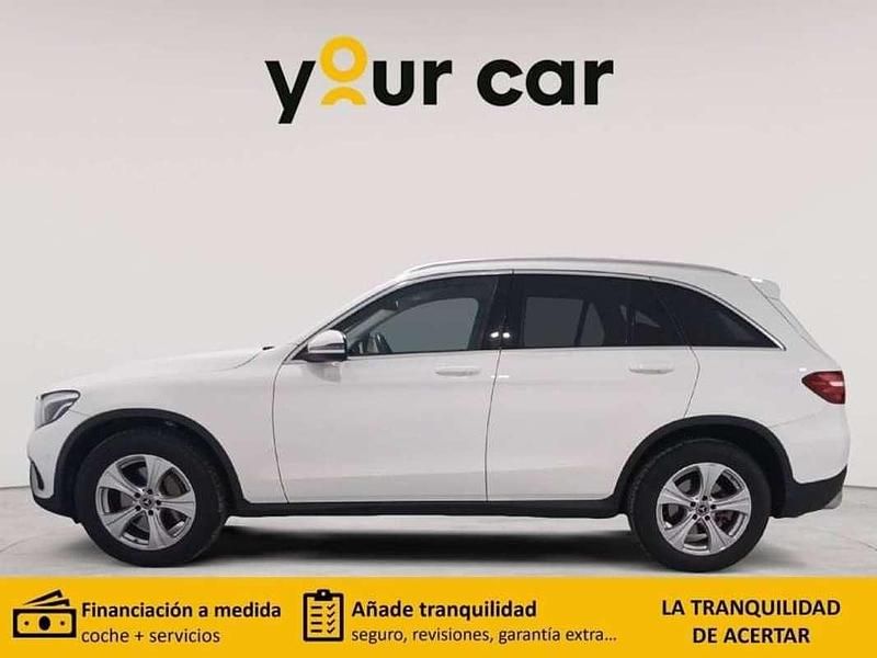 Usado Mercedes GLC220 170 CV (125 kW) 2019 Blanco SUV