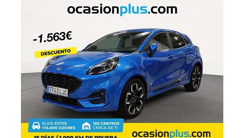 Azul Usado 2020 Ford Puma Gen-E ST-Line X SUV | 15.637 € - Imagen 1/4