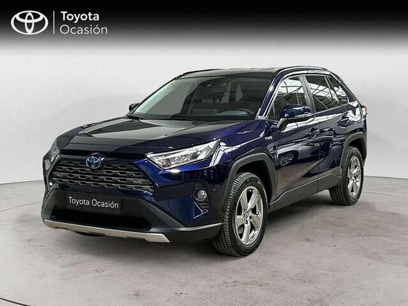 Azul Usado 2020 Toyota RAV4 Hybrid Advance SUV | 28.700 € (Un poco caro) - Imagen 1/4