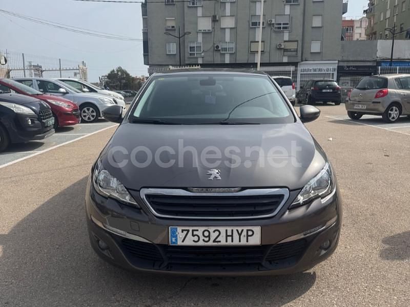 Marrón Usado 2014 Peugeot 308 SW Access Familiar | 6350 € (Precio justo) - Imagen 1/4