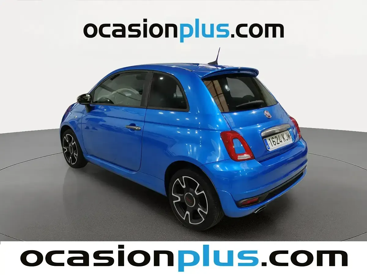 Usado Fiat 500 S 69 CV (50 kW) 2018 Azul Utilitario