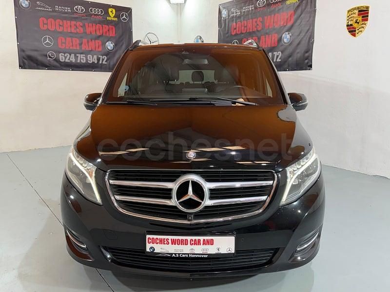 Usado Mercedes V250 Avantgarde 204 CV (150 kW) 2017 Negro Monovolumen
