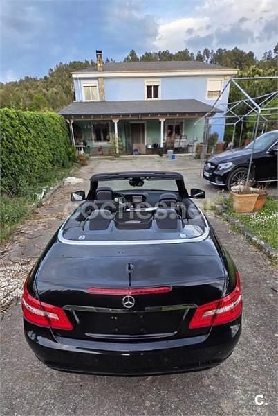 Usado Mercedes E350 Avantgarde 231 CV (169 kW) 2010 Negro Descapotable