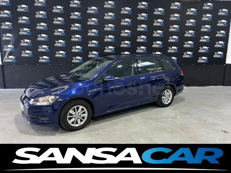 Usado VW Golf VII Advance 115 CV (84 kW) 2017 Azul Familiar