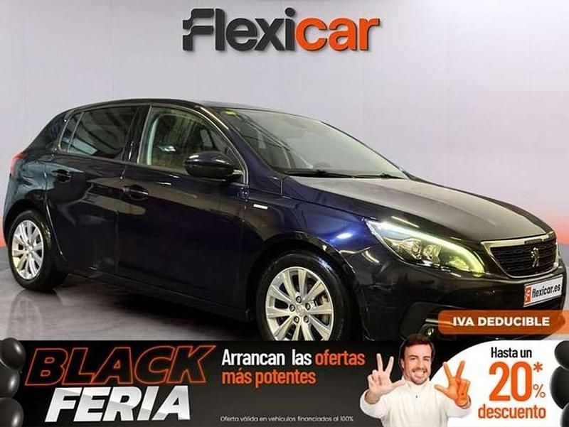 Azul Usado 2020 Peugeot 308 SW Allure Familiar | 6990 € - Imagen 1/4
