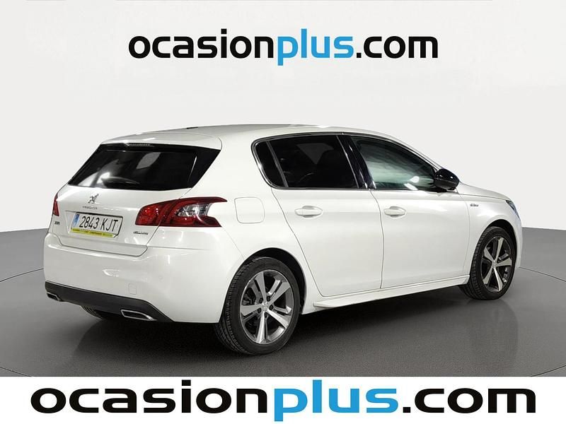 Usado Peugeot 308 GT-line 131 CV (96 kW) 2018 Blanco Utilitario