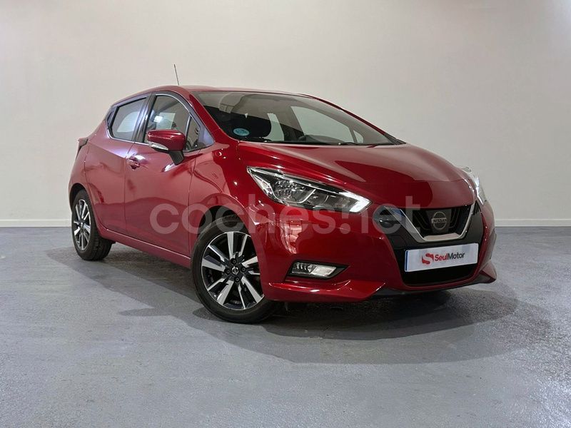 Rojo Usado 2019 Nissan Micra Acenta Utilitario | 12.999 € (Un poco caro) - Imagen 1/4
