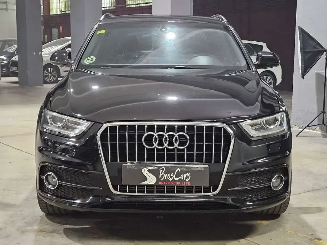 Usado Audi Q3 S-Line 140 CV (102 kW) 2014 Negro SUV