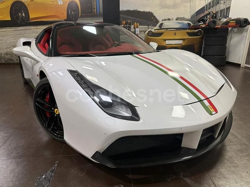 Blanco Usado 2016 Ferrari 488 Descapotable | 249.000 € - Imagen 1/4
