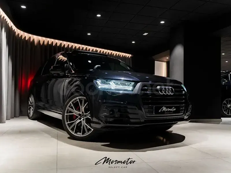 Usado Audi SQ7 Ambiente 435 CV (319 kW) 2016 Negro SUV