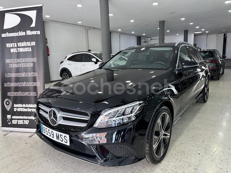 Negro Usado 2021 Mercedes C300e Familiar | 24.500 € (Super precio) - Imagen 1/4