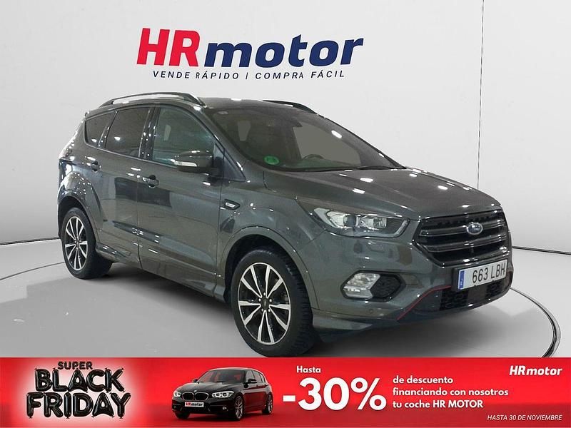 Gris Usado 2019 Ford Kuga ST-Line SUV | 16.890 € (Un poco caro) - Imagen 1/4