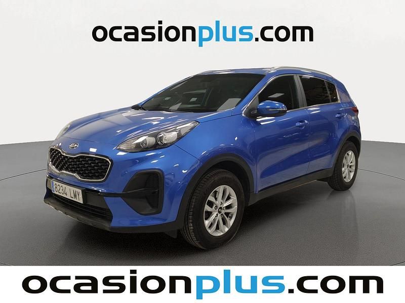 Azul Usado 2021 Kia Sportage SUV | 16.264 € (Precio justo) - Imagen 1/4