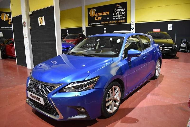 Azul Usado 2018 Lexus CT200h Luxury Line Utilitario | 19.790 € (Precio justo) - Imagen 1/4