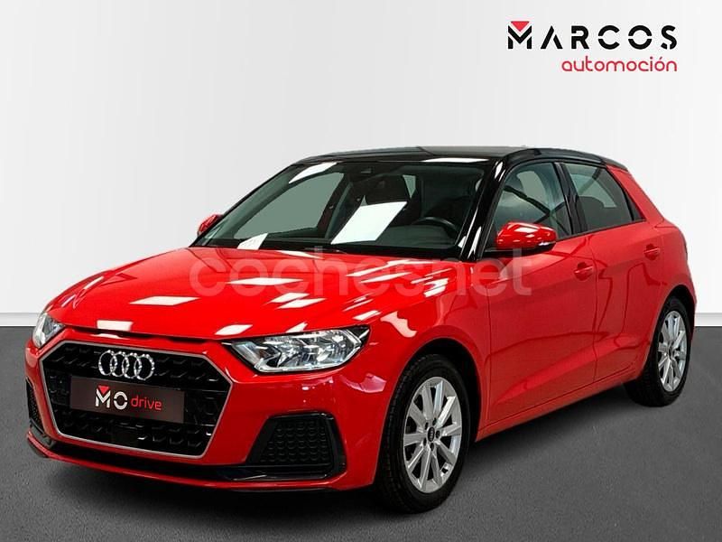 Rojo Usado 2022 Audi A1 Sportback Advanced Plus Utilitario | 19.500 € (Precio justo) - Imagen 1/4