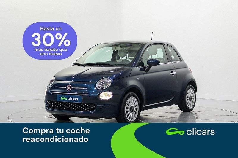 Azul Usado 2019 Fiat 500 Lounge Utilitario | 9990 € (Precio justo) - Imagen 1/4