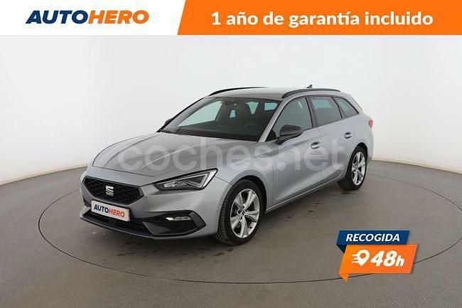 Gris Usado 2022 Seat Leon FR Familiar | 21.399 € (Un poco caro) - Imagen 1/3