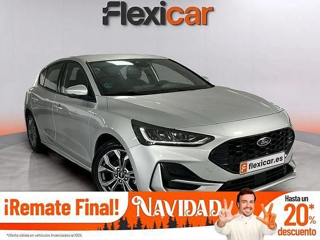 Gris Usado 2023 Ford Focus ST-Line Berlina | 17.990 € (Precio justo) - Imagen 1/4