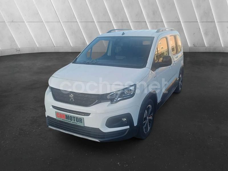 Blanco Usado 2020 Peugeot Rifter GT-line Monovolumen | 18.495 € (Buen precio) - Imagen 1/4