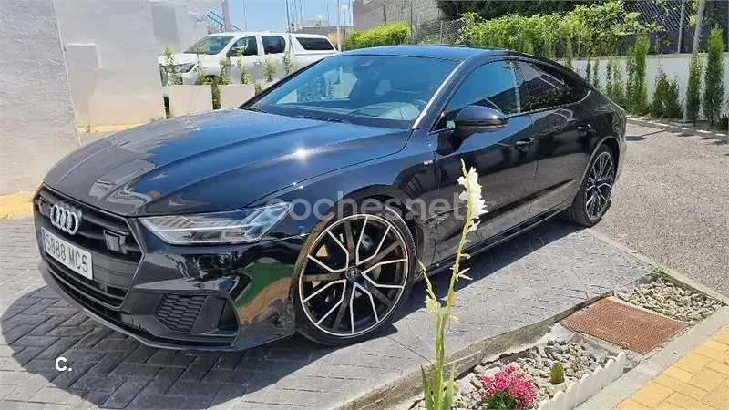 Usado Audi A7 Sportback S-Line 286 CV (210 kW) 2019 Negro Utilitario