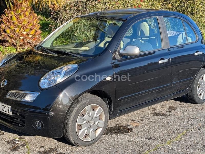 Negro Usado 2009 Nissan Micra Pack Berlina | 3900 € (Precio justo) - Imagen 1/4