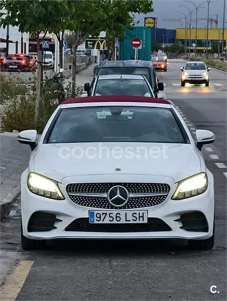 Usado Mercedes C200 184 CV (135 kW) 2022 Blanco Descapotable
