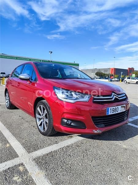 Rojo Usado 2015 Citroën C4 Feel Berlina | 6600 € (Buen precio) - Imagen 1/4