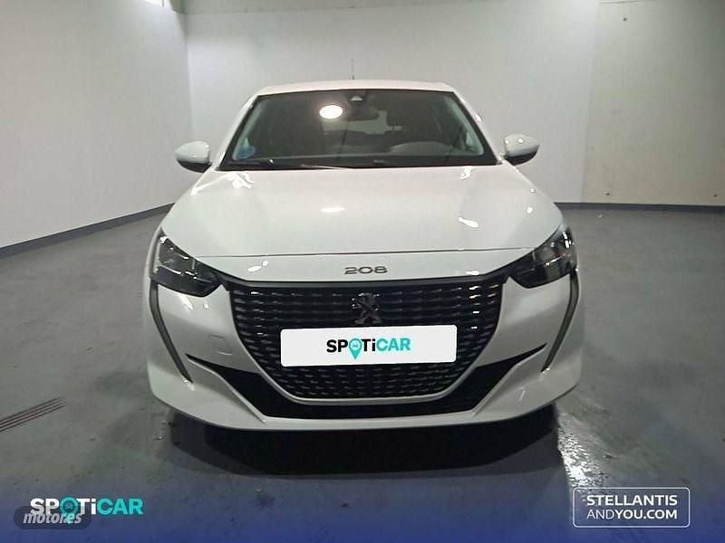 Usado Peugeot 208 Allure 100 CV (73 kW) 2020 Blanco Utilitario