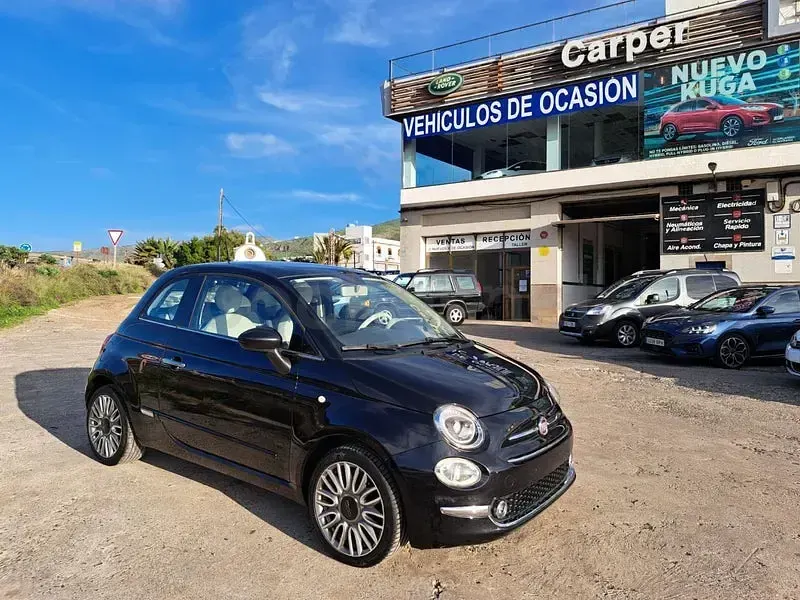 Usado Fiat 500 S 69 CV (50 kW) 2016 Negro Berlina