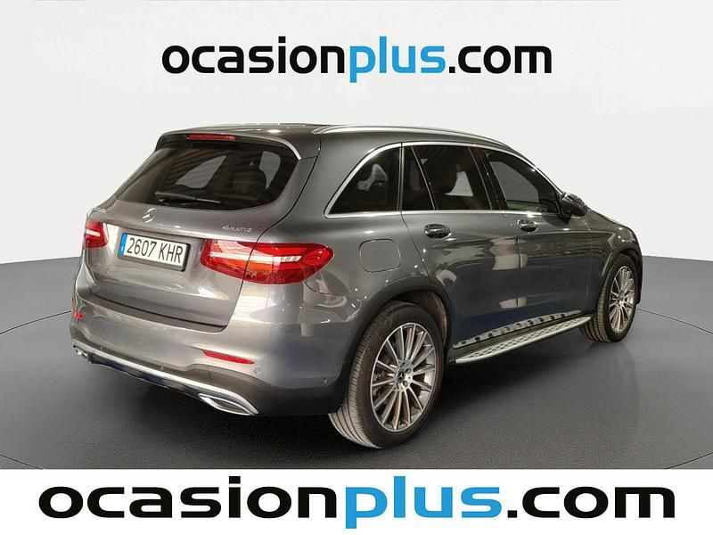 Usado Mercedes GLC220 170 CV (125 kW) 2018 Gris SUV