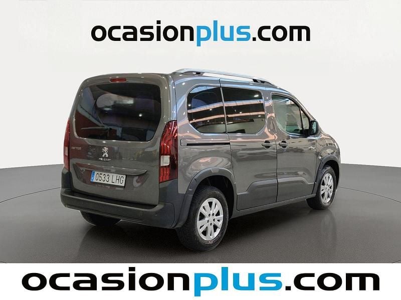 Usado Peugeot Rifter Active 110 CV (80 kW) 2020 Gris Monovolumen
