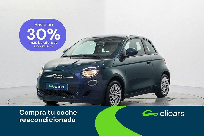 Verde Usado 2023 Fiat 500e Icon Berlina | 16.990 € (Precio justo) - Imagen 1/4