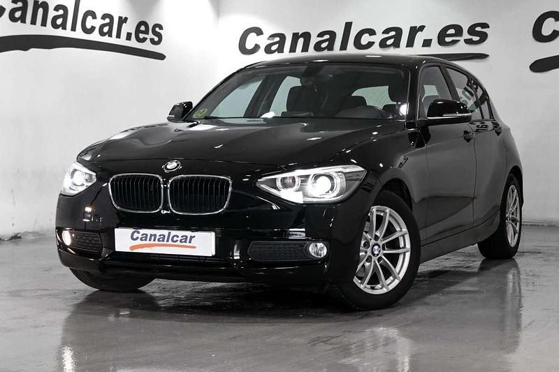 Negro Usado 2014 BMW 116 Efficient Dynamics Utilitario | 9959 € (Buen precio) - Imagen 1/4