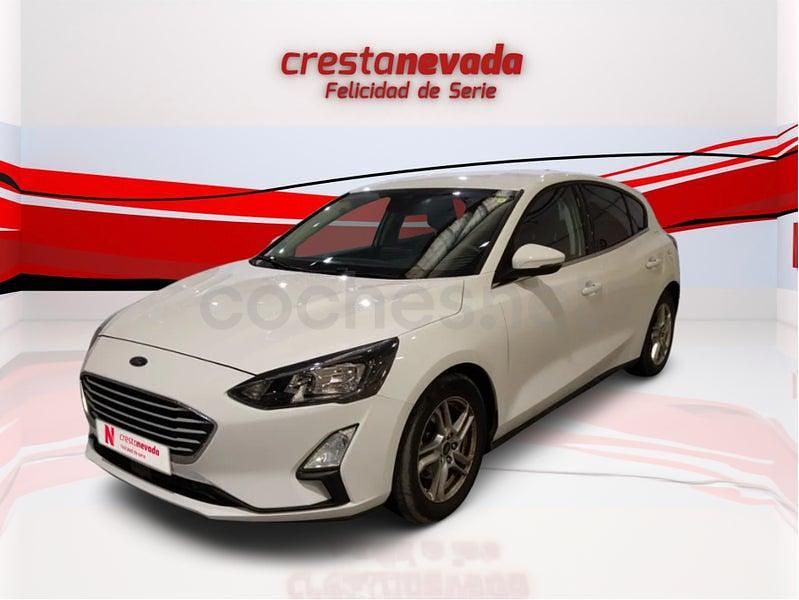 Usado Ford Focus Trend 125 CV (91 kW) 2021 Blanco Berlina