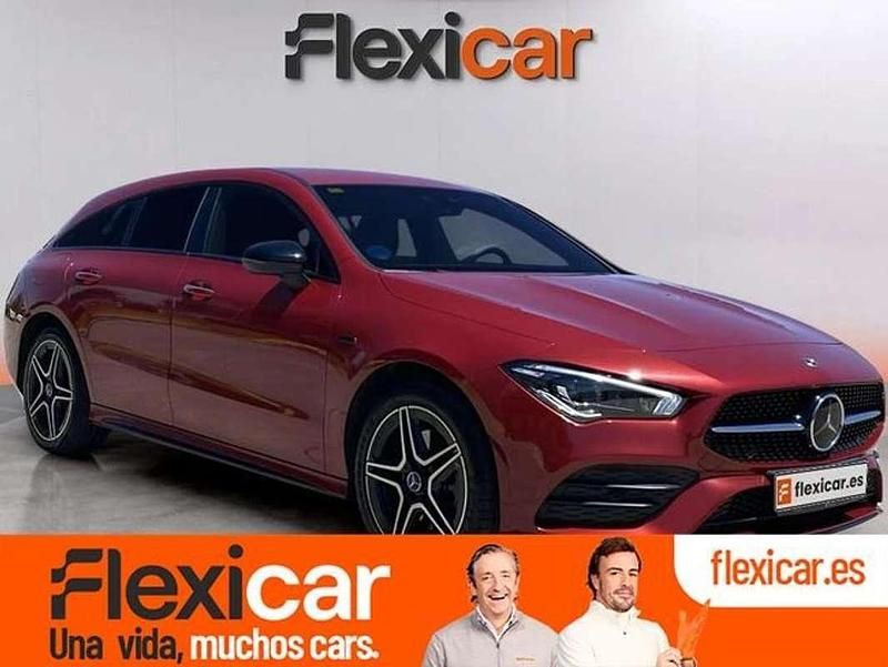Rojo Usado 2020 Mercedes CLA250e Shooting Brake Familiar | 24.990 € (Precio justo) - Imagen 1/4