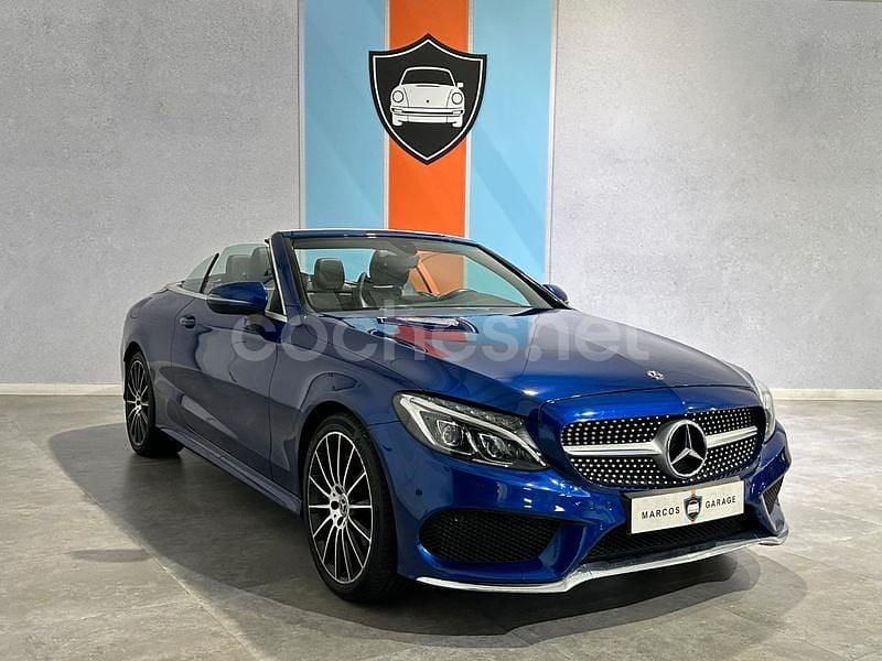 Azul Usado 2018 Mercedes 200 Descapotable | 24.990 € (Super precio) - Imagen 1/4