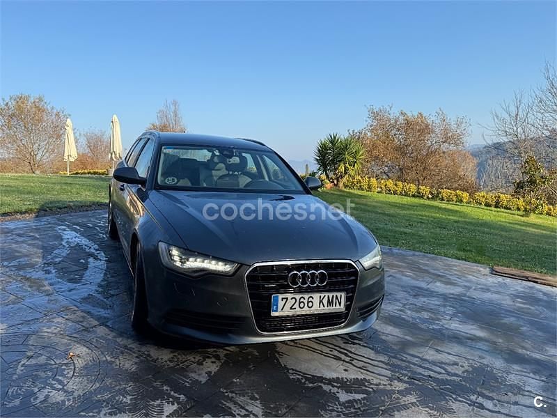 Gris / plata Usado 2013 Audi A6 Familiar | 13.300 € (Un poco caro) - Imagen 1/4