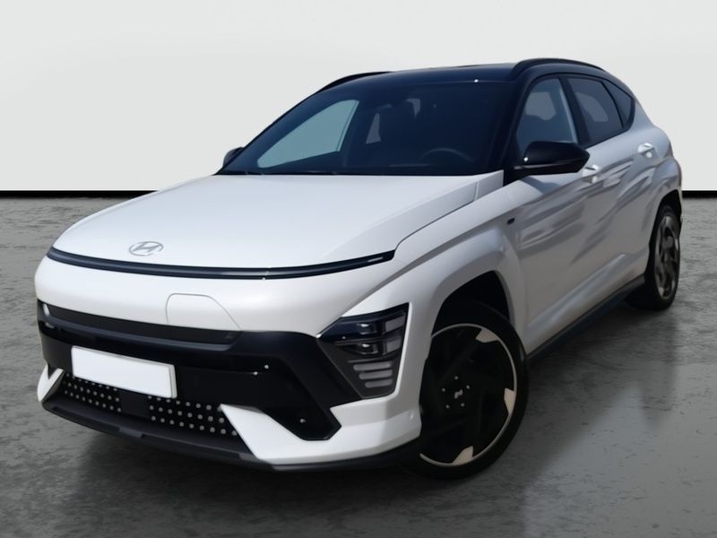 Blanco serenity (techo negro) Usado 2024 Hyundai Kona N Line SUV | 29.490 € - Imagen 1/4