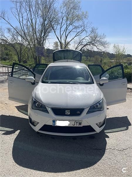 Usado Seat Ibiza FR 105 CV (77 kW) 2017 Blanco Berlina