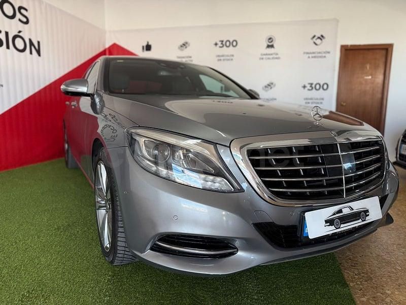 Usado Mercedes S350 258 CV (189 kW) 2014 Gris / plata Berlina