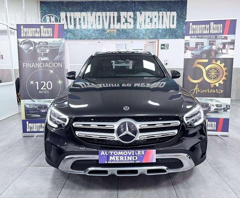 Usado Mercedes GLC220 170 CV (125 kW) 2020 Negro SUV