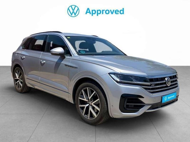 Plateado Usado 2020 VW Touareg R-line SUV | 46.900 € (Caro) - Imagen 1/4