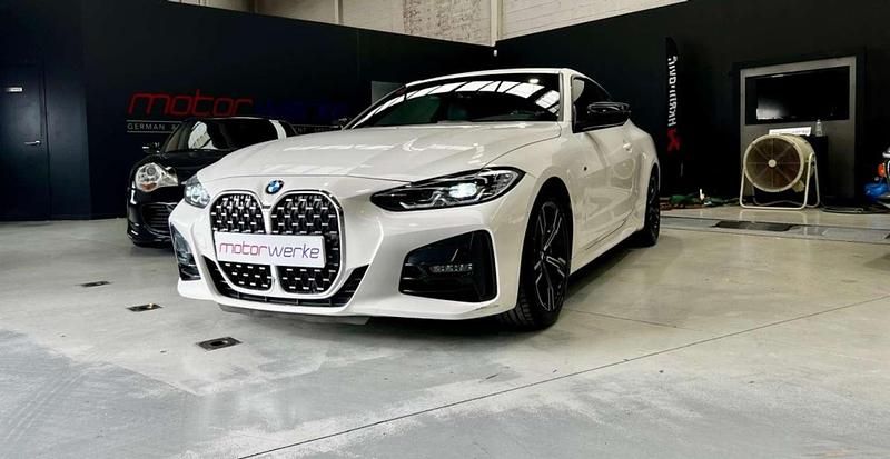 Usado BMW 420 Coupé Shadowline 190 CV (139 kW) 2021 Blanco Coupe