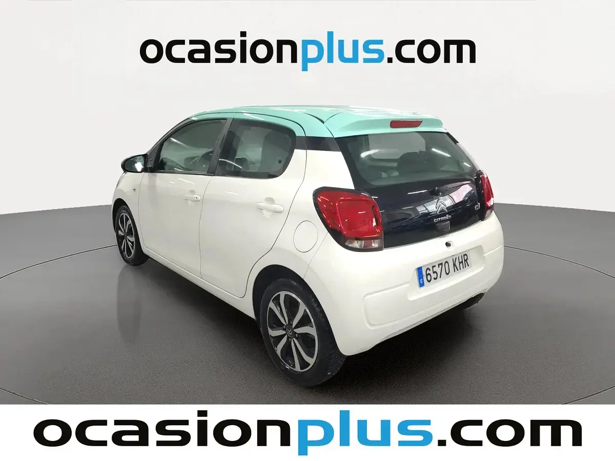 Usado Citroën C1 PureTech 82 CV (60 kW) 2018 Blanco Utilitario