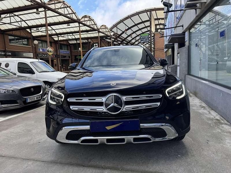 Usado Mercedes GLC300 321 CV (236 kW) 2022 Azul SUV
