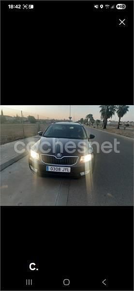 Negro Usado 2017 Skoda Octavia Familiar | 12.800 € (Precio justo) - Imagen 1/4