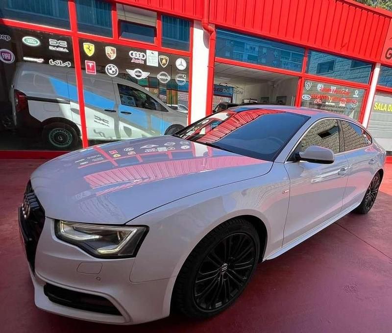 Usado Audi A5 Sportback S-Line 245 CV (180 kW) 2013 Blanco Utilitario